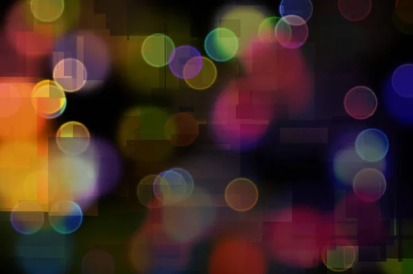 Colorful Abstract Painting Bokeh Rendering — Stock Photo, Image