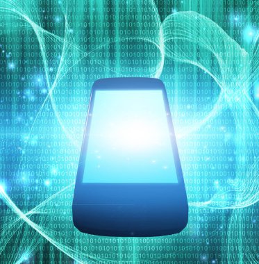 Akıllı Telefon Kodu. 3B görüntüleme