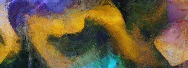 Kolorowy Abstrakcyjny Obraz Renderowanie — Zdjęcie stockowe
