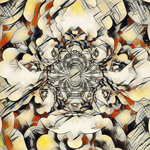 Abstract Kaleidoscope Background Wallpaper — Fotografia de Stock