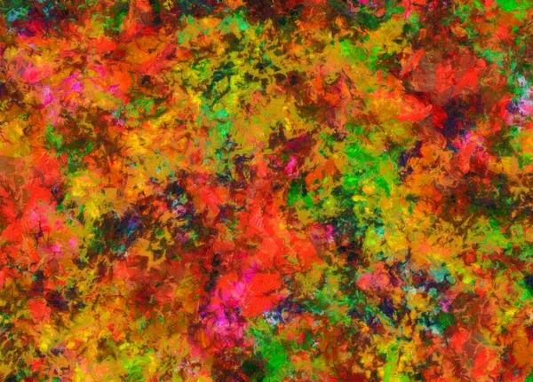 Colorful Abstract Painting Rendering — Stock Photo, Image