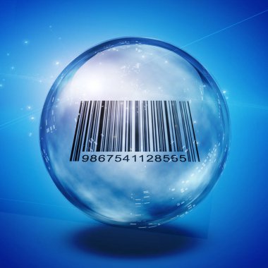 Barkod cam küreyle çevrili