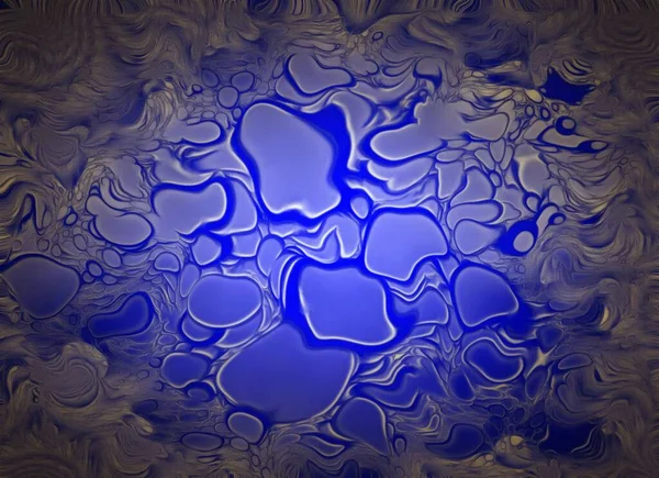 Abstracte Patroon Gesmolten Oppervlak — Stockfoto