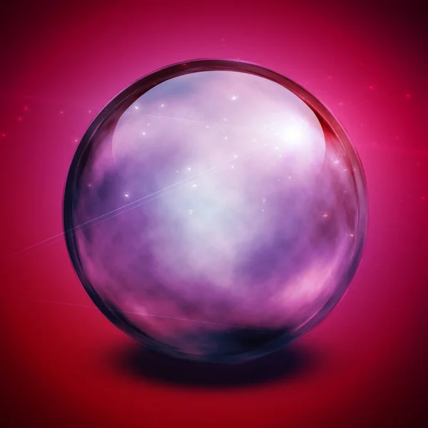 Crystal Ball Rendering — Stock fotografie