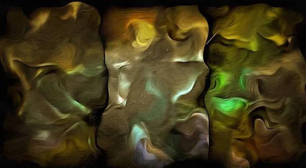 Abstraktní Malba Tlumených Barvách — Stock fotografie