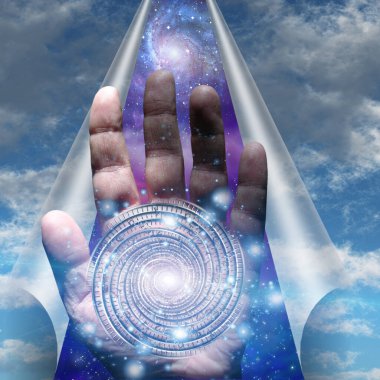 Kabuk soyulmuş gökyüzünden fırıl fırıl dönen şekillerle