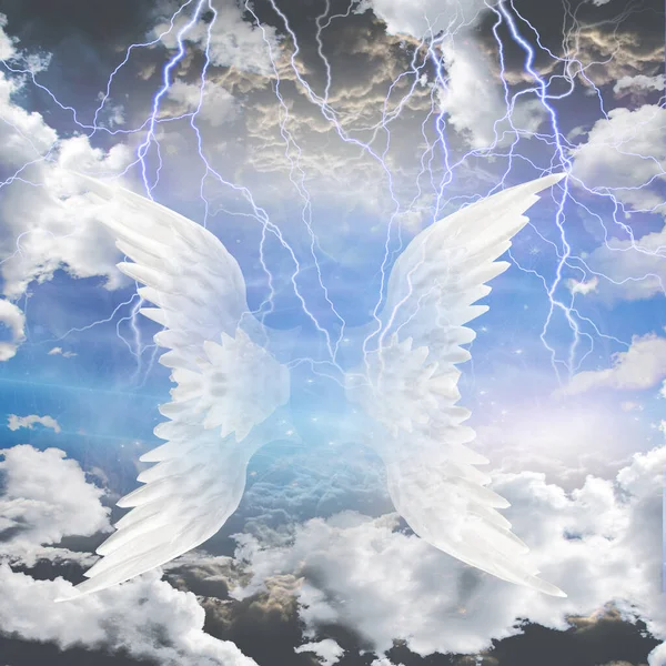 Ангельское Существо Рендеринг — стоковое фото