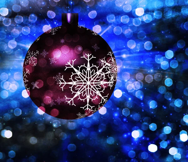 Christmas Tree Ball Illustration Rendering — Stock Photo, Image