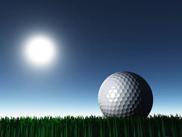 Día Del Golf Renderizado — Foto de Stock