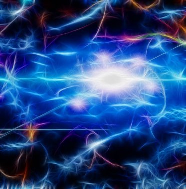 Güzel Akan Işık Özeti. 3B tasarım sanatı 