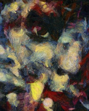 Karanlık Duygu Yüzü. 3B görüntüleme