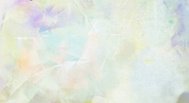 Yumuşak Renklerle Soyut Boyama. 3B görüntüleme