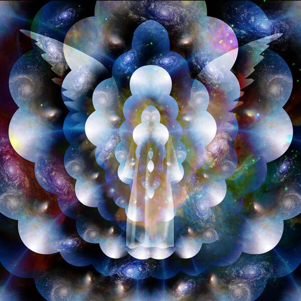 Духовный силуэт в пространстве