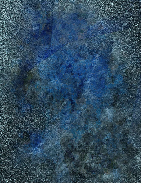 파란색으로 표시된 유리입니다 렌더링 — 스톡 사진