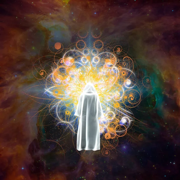 Mystic Radiates Energy Rendering — Foto Stock