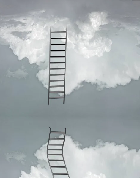 Ladder Flood Rendering — Stockfoto
