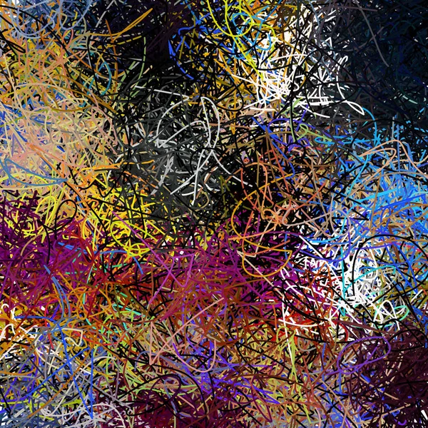 Абстрактные Жидкие Линии Цветовые Движения Рендеринг Художественных Обоев — стоковое фото