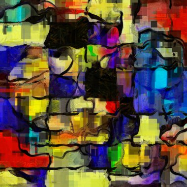 Modern Soyut, Yeni Mondrian tarzı