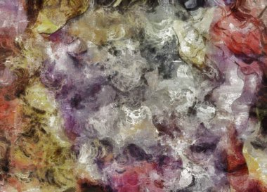 Renkli soyut resim. 3B görüntüleme