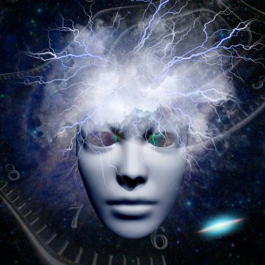 Zaman sarmalı mistik maske