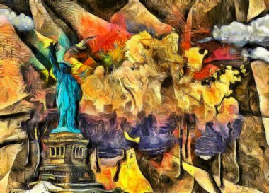 Yağlı boya, gölgeler ve şekiller