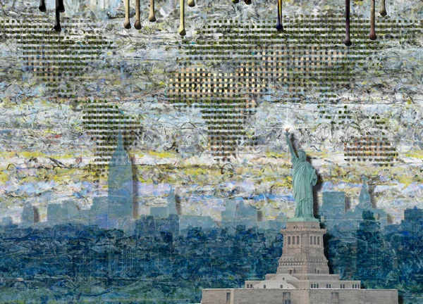 New York City Usa Abstrakt — Stock fotografie