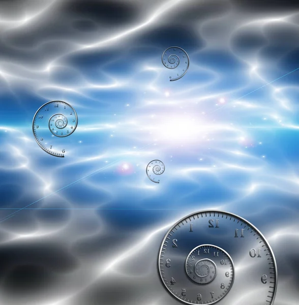 Time Space Fabric Rendering — Stock Photo, Image