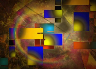 Renkli Boyut Özeti. 3B görüntüleme