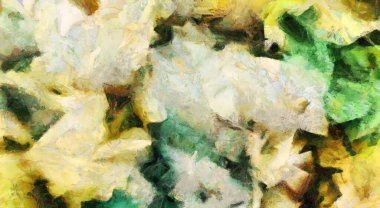 Renkli soyut resim. 3B görüntüleme