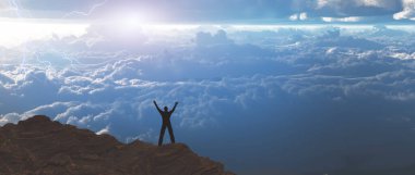 İnsan gün doğumuyla tanışır. 3B görüntüleme