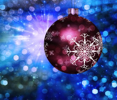 Noel Ağacı Balosu İllüstrasyonu. 3B görüntüleme
