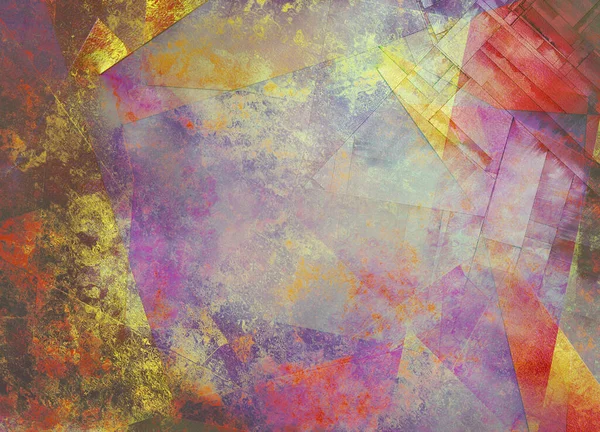 Kleurrijke Abstracte Achtergrond Weergave — Stockfoto