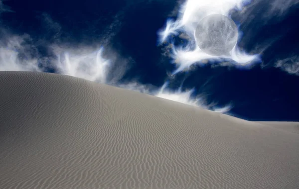 Desert Abstraction Rendering — 图库照片