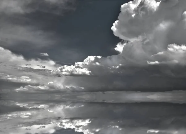 Novo México Eua Paisagem Com Nuvens Dramáticas — Fotografia de Stock