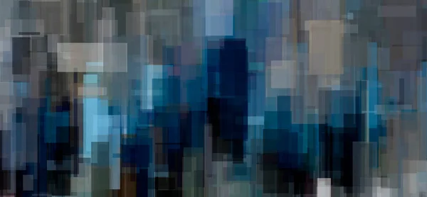 Modern Abstrakt Manhattan Rendering — Stockfoto