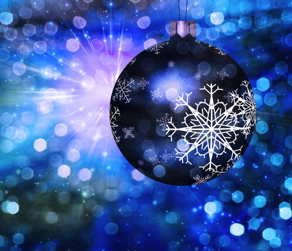 Christmas Tree Ball Illustration Rendering — Stock Photo, Image