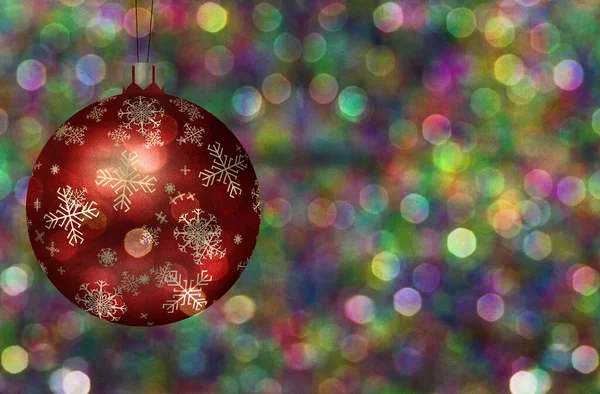 Christmas Tree Ball Illustration Rendering — Stock Photo, Image