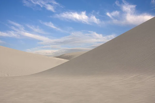 Paisagem Areia Branca Renderização — Fotografia de Stock