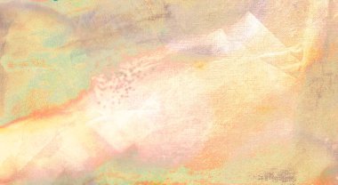 Soyut boyama. Bronz renkli tuval. 3B görüntüleme