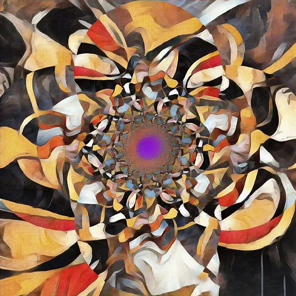 Abstract Kaleidoscope Background Wallpaper — Fotografia de Stock