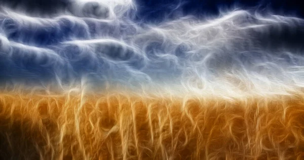Ağır Soyutlama Alanı Gökyüzü — Stok fotoğraf