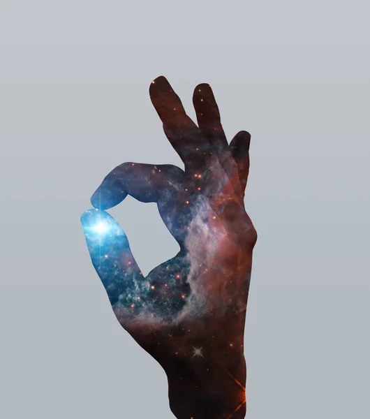 Stars Hand Sign Rendering — Stock Photo, Image