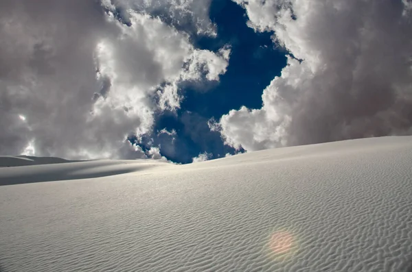 Desert Dramatic Clouds — Stock Photo, Image