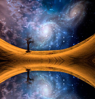 su ve huzurlu manzara