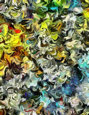 arkaplan için yaratıcı canlı soyut kompozisyon