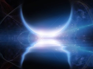 Güneş Gezegeni sessiz suların üzerinde yükseliyor