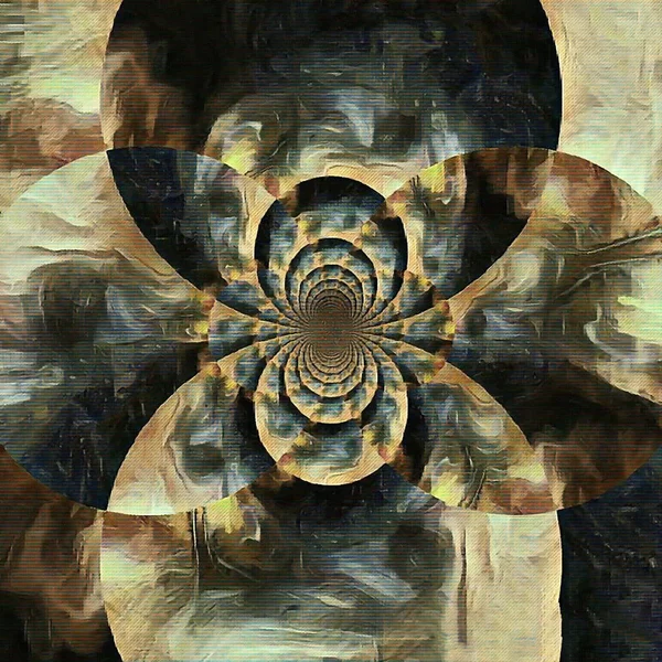 Абстрактный Калейдоскоп Фон Обои — стоковое фото