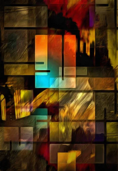 Moderne Kunst Abstrakter Farbhintergrund — Stockfoto