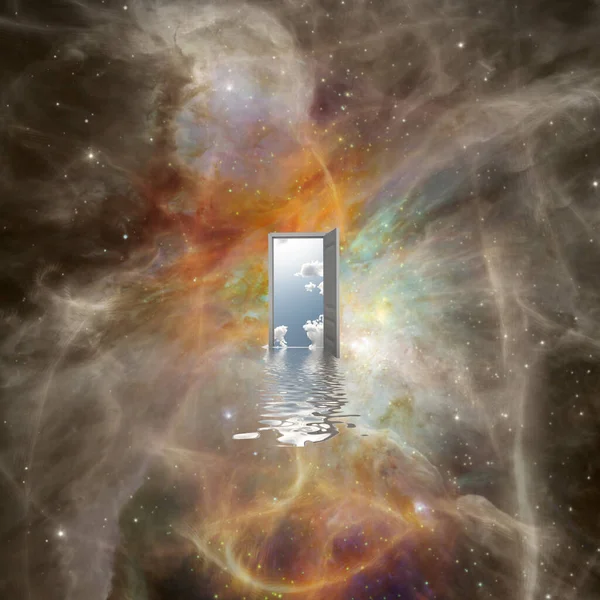 Otevřené Dveře Vesmíru — Stock fotografie