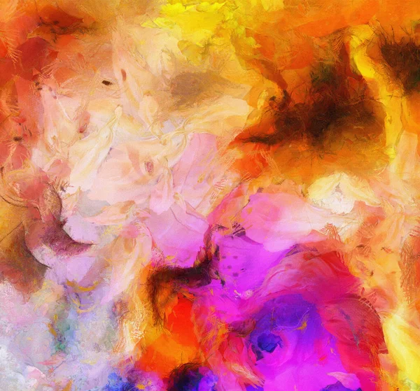 Colorful Abstract Painting Rendering — Stock Photo, Image